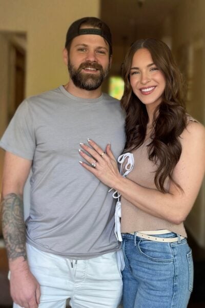 Baylea with her husband Ryan